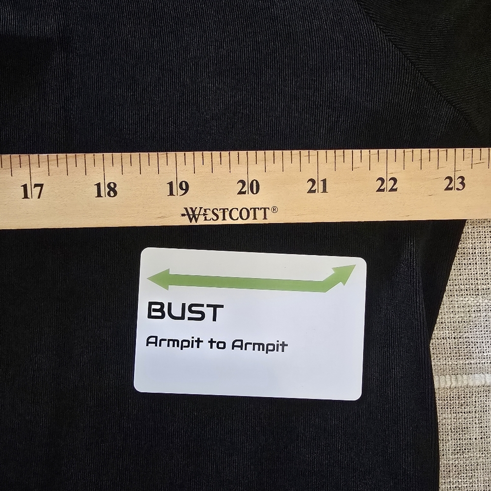 Coldwater Creek XL Acetate Stretchy Open Front Cardigan Made in USA - Picture 6 of 7
